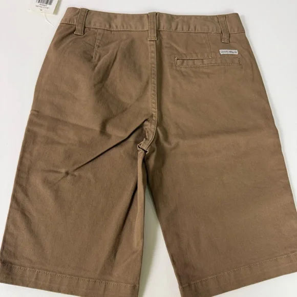 Lucky Brand Stretch Cotton Chino Shorts Adjustable Bundle New NWT